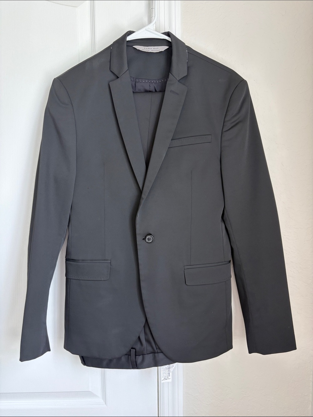 Zara Men's Black Suit